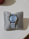  Shop Authentic Calvin Klein City Blue Dial Blue Leather Strap Watch for Women - K2G231VN - Luxxuri
