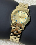  Shop Authentic Marc Jacobs Amy Dexter Gold Dial Gold Steel Strap Watch for Women - MBM3218 - Luxxuri