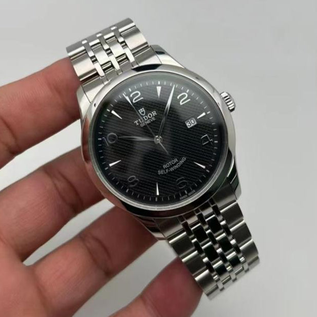  Shop Authentic Tudor 1926 Automatic Black Dial Silver Steel Strap Watch for Men - M91650-0002 - Luxxuri