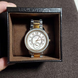  Shop Authentic Michael Kors Madelyn Silver Dial Two Tone Steel Strap Watch for Women - MK6288 - Luxxuri