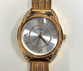  Shop Authentic Guess Whisper Silver Dial Rose Gold Mesh Bracelet Watch for Women - W1084L3 - Luxxuri