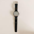  Shop Authentic Marc Jacobs Lidia Stripe Glitz Black Dial Black Leather Strap Watch for Women - MBM1166 - Luxxuri