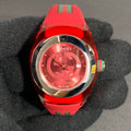  Shop Authentic Gucci Sync Quartz Red Dial Red Rubber Strap Watch For Women - YA137303 - Luxxuri