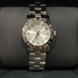 Shop Authentic Marc Jacobs Amy White Dial Silver Steel Strap Watch for Women - MBM3217 - Luxxuri