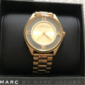  Shop Authentic Marc Jacobs Marc Tether Transparent Gold Dial Gold Steel Strap Watch for Women - MBM3413 - Luxxuri