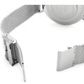 Shop Authentic Daniel Wellington Petite Sterling Quartz White Dial Silver Mesh Bracelet Watch For Men - DW00100306 - Luxxuri