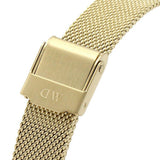  Shop Authentic Daniel Wellington Classic Petite Evergold Black Dial Gold Mesh Bracelet Watch For Women - DW00100349 - Luxxuri
