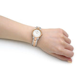  Shop Authentic Daniel Wellington Iconic Link White Dial Two Tone Steel Strap Watch For Women - DW00100358 - Luxxuri