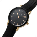  Shop Authentic Daniel Wellington Iconic Motion Black Dial Rubber Strap Watch For Women - DW00100426 - Luxxuri