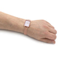  Shop Authentic Daniel Wellington Quadro Pressed Melrose Pink Dial Pink Mesh Bracelet Watch For Women - DW00100510 - Luxxuri