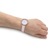  Shop Authentic Daniel Wellington Petite Rouge Pink Dial Pink Leather Strap Watch For Women - DW00100511 - Luxxuri