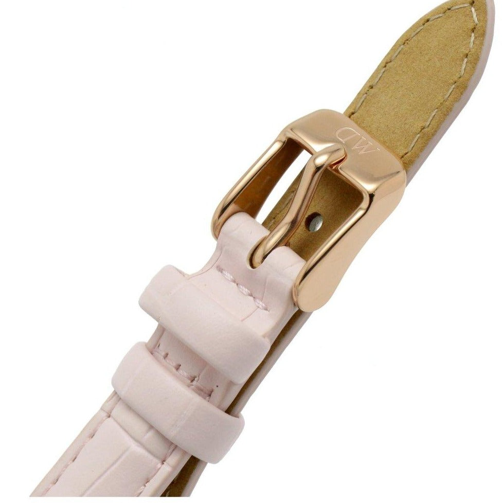  Shop Authentic Daniel Wellington Petite Rouge Pink Dial Pink Leather Strap Watch For Women - DW00100511 - Luxxuri