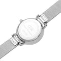  Shop Authentic Daniel Wellington Classic Petite Sterling White Dial Silver Mesh Bracelet Watch for Women - DW00100442 - Luxxuri