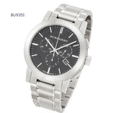  Shop Authentic Burberry The City Black Dial Silver Steel Strap Watch for Men - BU9351 - Luxxuri