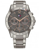  Shop Authentic Tommy Hilfiger Haven Chronograph Quartz Grey Dial Grey Steel Strap Watch For Women - 1782196 - Luxxuri