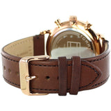  Shop Authentic Tommy Hilfiger Legend Analog Black Dial Brown Leather Strap Watch For Men - 1710566 - Luxxuri