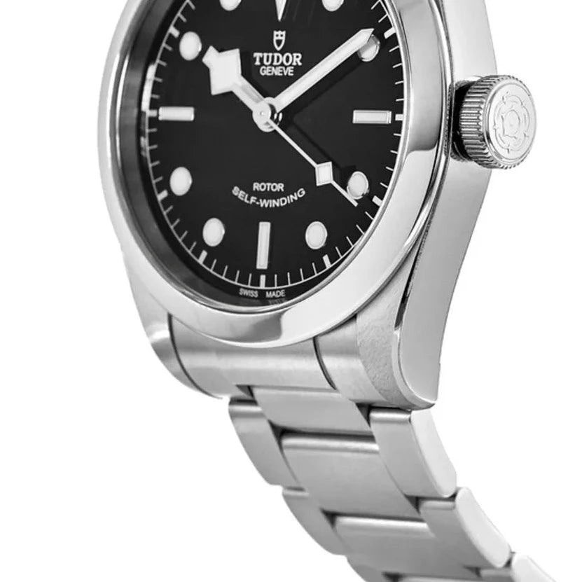  Shop Authentic Tudor Black Bay Automatic Black Dial Silver Steel Strap Watch for Men - M79540-0001 - Luxxuri