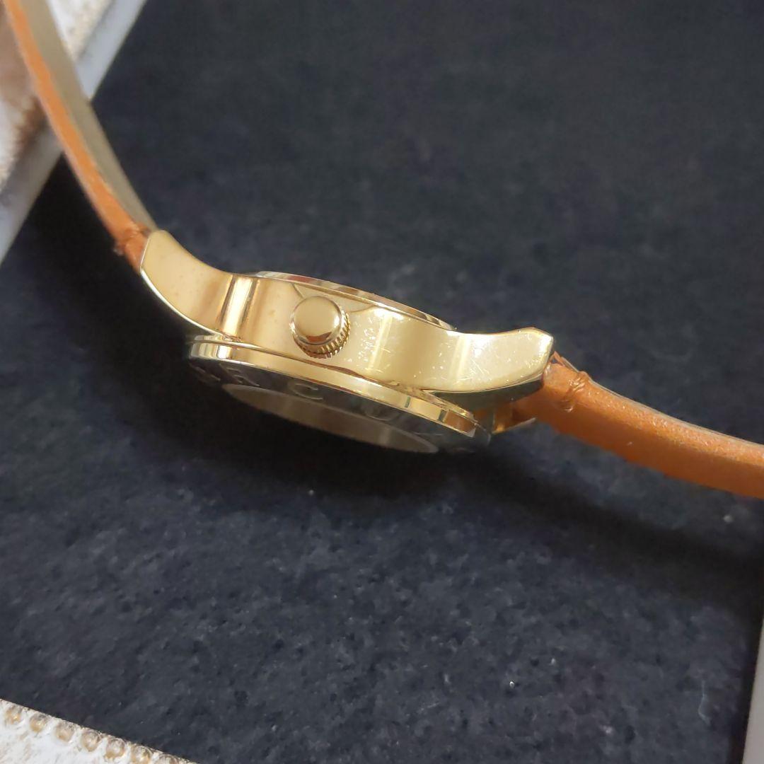  Shop Authentic Marc Jacobs Mini Blade White Dial Brown Leather Strap Watch for Women - MBM1219 - Luxxuri