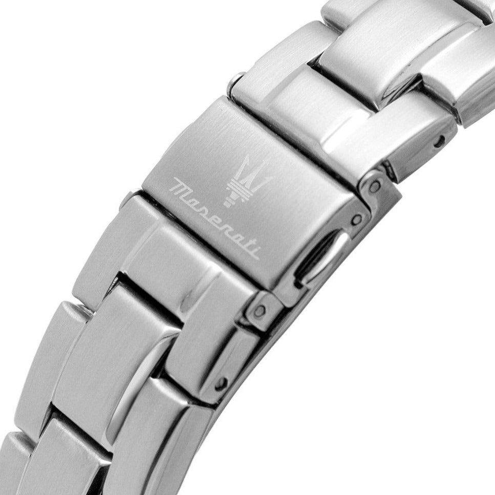  Shop Authentic Maserati Successo Chronograph Green Dial Silver Steel Strap Watch For Men - R8873621017 - Luxxuri