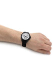  Shop Authentic Maserati Successo 44mm White Dial Black Silicone Strap Watch For Men - R8871621010 - Luxxuri