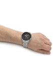  Shop Authentic Maserati Traguardo Black Dial Silver Chronograph with Tachymeter Watch For Men - R8873612042 - Luxxuri