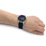  Shop Authentic Maserati SFIDA Chronograph Blue Dial Blue Rubber Strap Watch For Men - R8871640004 - Luxxuri