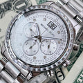  Shop Authentic Michael Kors Brinkley Diamonds Silver Dial Silver Steel Strap Watch for Women - MK6186 - Luxxuri