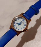  Shop Authentic Marc Jacobs Henry White Dial Blue Leather Strap Watch for Women - MBM1238 - Luxxuri