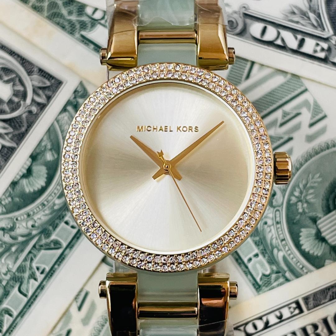  Shop Authentic Michael Kors Delray Rose Gold Dial Two Tone Steel Strap Watch for Women - MK4317 - Luxxuri