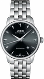  Shop Authentic Mido Baroncelli Ii Automatic Black Dial Silver Steel Strap Watch For Men - M8600.4.18.1 - Luxxuri