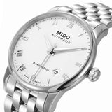  Shop Authentic Mido Baroncelli II Automatic White Dial Silver Steel Strap Watch For Men - M8600.4.26.1 - Luxxuri