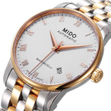  Shop Authentic Mido Baroncelli III Automatic White Dial Two Tone Steel Strap Watch For Women - M7600.9.N6.1 - Luxxuri
