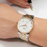  Shop Authentic Mido Baroncelli III Automatic White Dial Two Tone Steel Strap Watch For Women - M7600.9.N6.1 - Luxxuri