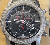  Shop Authentic Burberry Endurance Sport Chronograph Black Dial Black Rubber Strap Watch for Men - BU7700 - Luxxuri