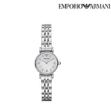  Shop Authentic Emporio Armani Gianni T Bar Mother of Pearl Dial Silver Steel Strap Watch For Women - AR1688 - Luxxuri