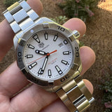  Shop Authentic Tag Heuer Aquaracer White Dial Watch for Men - WBD1111.BA0928 - Luxxuri