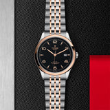  Shop Authentic Tudor 1926 Automatic Black Dial Two Tone Steel Strap Watch for Men - M91651-0003 - Luxxuri