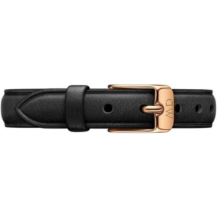  Shop Authentic Daniel Wellington Quadro White Dial Black Leather Strap Watch For Women - DW00100434 - Luxxuri