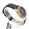  Shop Authentic Gucci GG2570 Quartz Black Dial Black Leather Strap Watch For Men - YA142309 - Luxxuri