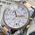  Shop Authentic Michael Kors Parker White Dial Two Tone Steel Strap Watch for Women - MK6055 - Luxxuri