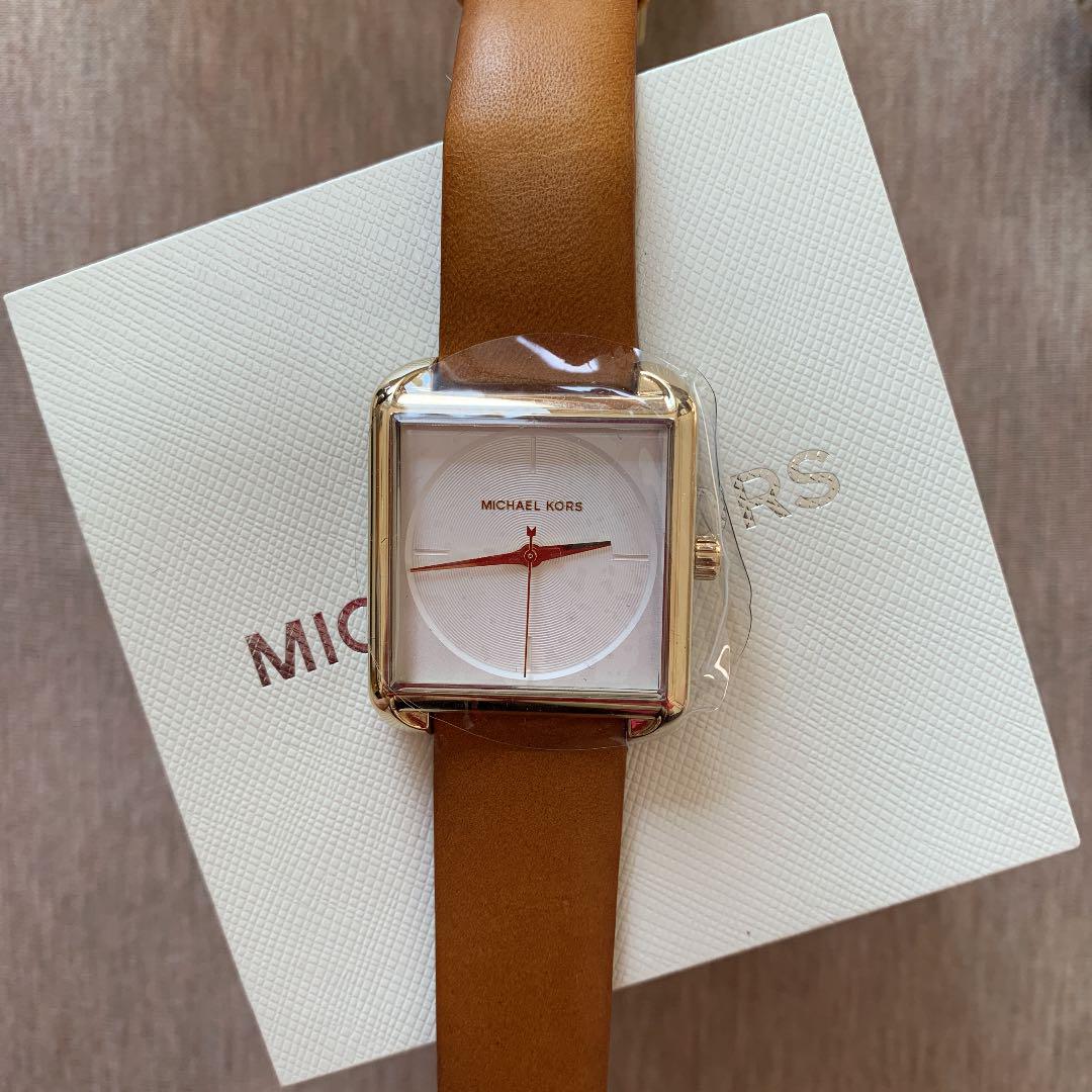  Shop Authentic Michael Kors Lake White Dial Brown Leather Strap Watch For Women - MK2584 - Luxxuri