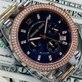  Shop Authentic Michael Kors Parker Blue Dial Two Tone Steel Strap Watch for Women - MK6141 - Luxxuri