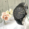  Shop Authentic Burberry The Classic Black Dial Black Leather Strap Watch for Men - BU10003 - Luxxuri