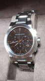 Shop Authentic Burberry The City Black Dial Silver Steel Strap Watch for Men - BU9351 - Luxxuri