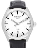  Shop Authentic Tissot T Classic PR 100 White Dial Black Leather Strap Watch for Men - T101.410.16.031.00 - Luxxuri