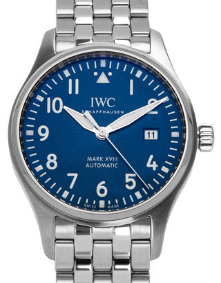  Shop Authentic IWC Le Petit Prince XVIII Edition Blue Dial Silver Steel Strap Watch for Men - IW327014 - Luxxuri