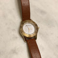  Shop Authentic Marc Jacobs Mini Blade White Dial Brown Leather Strap Watch for Women - MBM1219 - Luxxuri