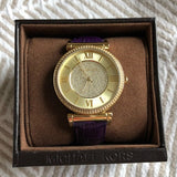  Shop Authentic Michael Kors Catlin Champagne Dial Brown Leather Strap Watch for Women - MK2375 - Luxxuri