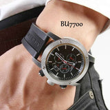  Shop Authentic Burberry Endurance Sport Chronograph Black Dial Black Rubber Strap Watch for Men - BU7700 - Luxxuri
