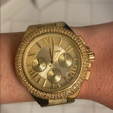 Shop Authentic Michael Kors Camille Gold Dial Gold Steel Strap Watch for Women - MK5902 - Luxxuri